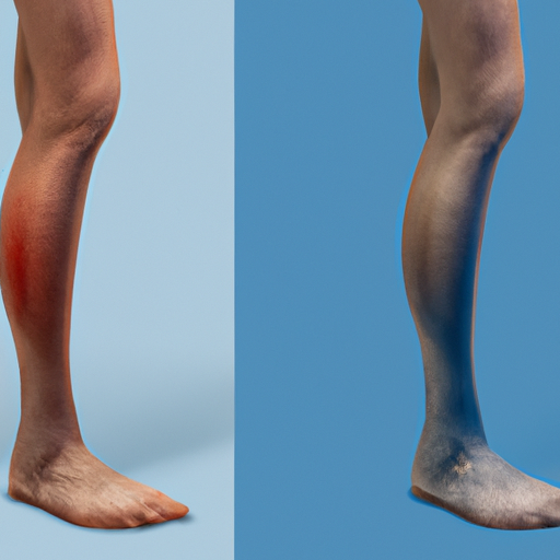 7. תמונות לפני ואחרי ממקרה מוצלח של טיפול בפצעי לחץ ברגליים